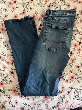 American Eagle Outfitters Medium Blue Straight Leg Jeans